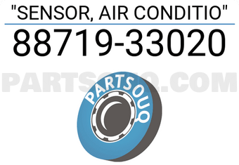 SENSOR, AIRCONDITIONER PRESSURE 8871933020 | Toyota Parts | PartSouq