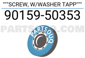 Subaru 9015950353 SCREW, W/WASHER TAPP