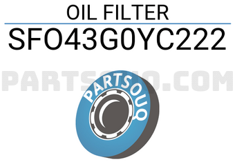 Sure SFO43G0YC222 OIL FILTER
