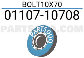 Suzuki 0110710708 BOLT10X70