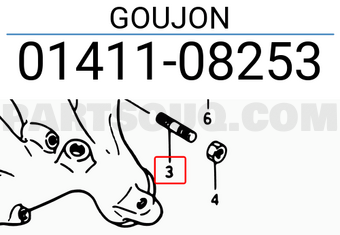 Suzuki 0141108253 GOUJON