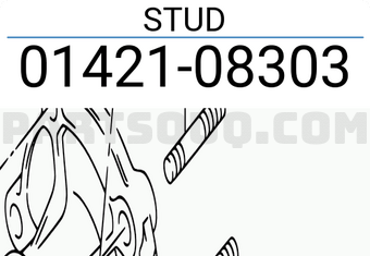Suzuki 0142108303 STUD