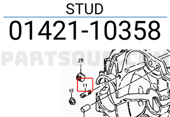 Suzuki 0142110358 STUD
