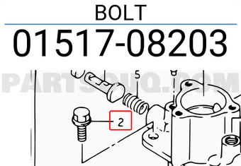 Suzuki 0151708203 BOLT