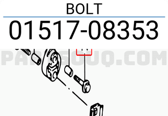 Suzuki 0151708353 BOLT