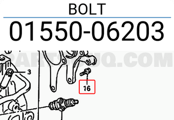Suzuki 0155006203 BOLT
