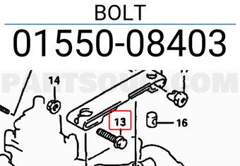 Suzuki 0155008403 BOLT