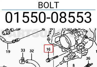 Suzuki 0155008553 BOLT