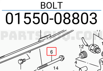 Suzuki 0155008803 BOLT