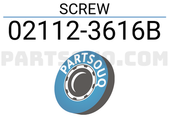 Suzuki 021123616B SCREW