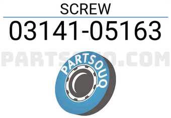 Suzuki 0314105163 SCREW