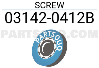 Suzuki 031420412B SCREW