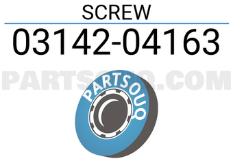 Suzuki 0314204163 SCREW
