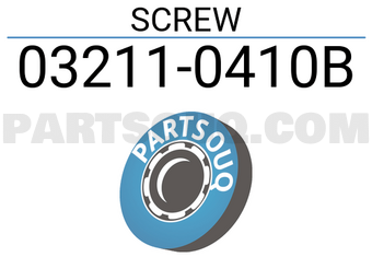 Suzuki 032110410B SCREW