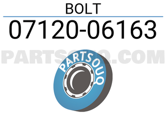 Suzuki 0712006163 BOLT