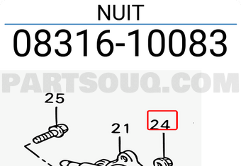 Suzuki 0831610083 NUIT