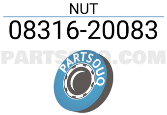 Suzuki 0831620083 NUT