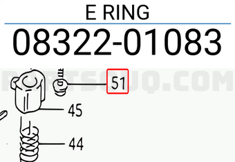 Suzuki 0832201083 E RING
