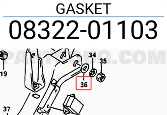 Suzuki 0832201103 GASKET