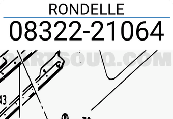 Suzuki 0832221064 RONDELLE