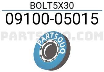 Suzuki 0910005015 BOLT5X30