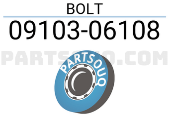 Suzuki 0910306108 BOLT