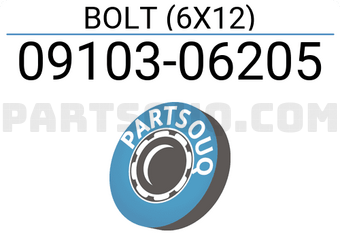 Suzuki 0910306205 BOLT (6X12)
