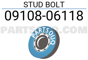 Suzuki 0910806118 STUD BOLT