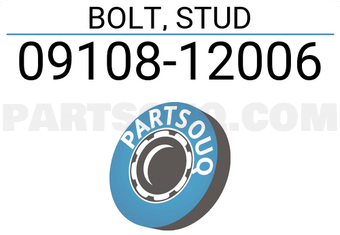 Suzuki 0910812006 BOLT, STUD