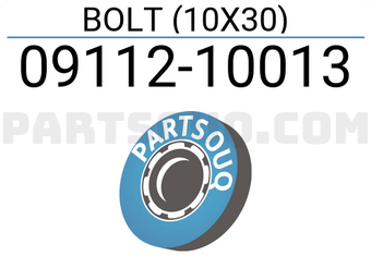 Suzuki 0911210013 BOLT (10X30)