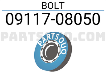 Suzuki 0911708050 BOLT