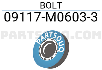 Suzuki 09117M06033 BOLT