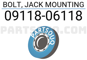 Suzuki 0911806118 BOLT, JACK MOUNTING