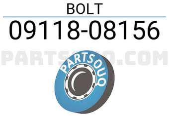Suzuki 0911808156 BOLT