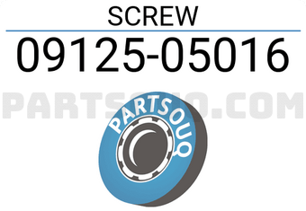 Suzuki 0912505016 SCREW