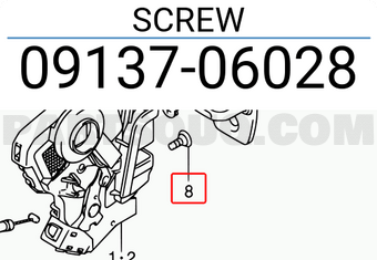 Suzuki 0913706028 SCREW