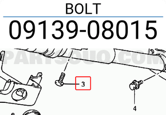 Suzuki 0913908015 BOLT