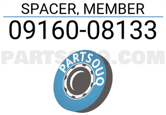 Suzuki 0916008133 SPACER, MEMBER