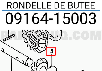 Suzuki 0916415003 RONDELLE DE BUTEE