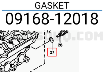 Suzuki 0916812018 GASKET