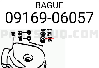 Suzuki 0916906057 BAGUE
