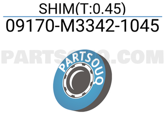 Suzuki 09170M33421045 SHIM(T:0.45)