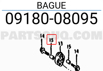 Suzuki 0918008095 BAGUE