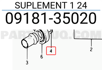 Suzuki 0918135020 SUPLEMENT 1 24