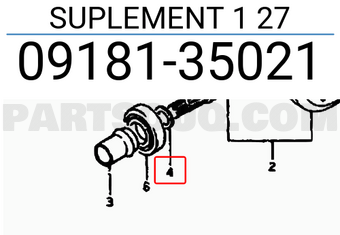 Suzuki 0918135021 SUPLEMENT 1 27