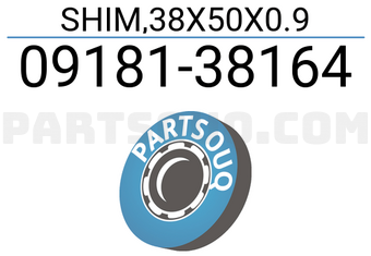 Suzuki 0918138164 SHIM,38X50X0.9