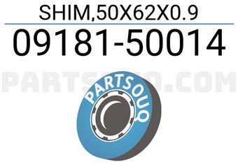 Suzuki 0918150014 SHIM,50X62X0.9
