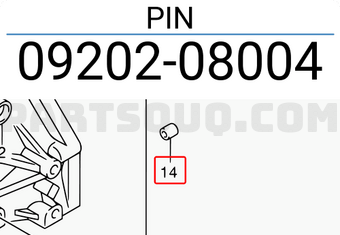 Suzuki 0920208004 PIN