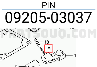 Suzuki 0920503037 PIN