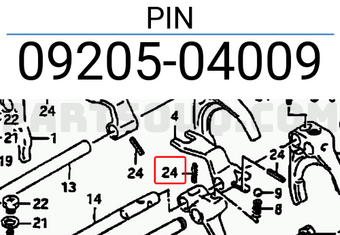 Suzuki 0920504009 PIN